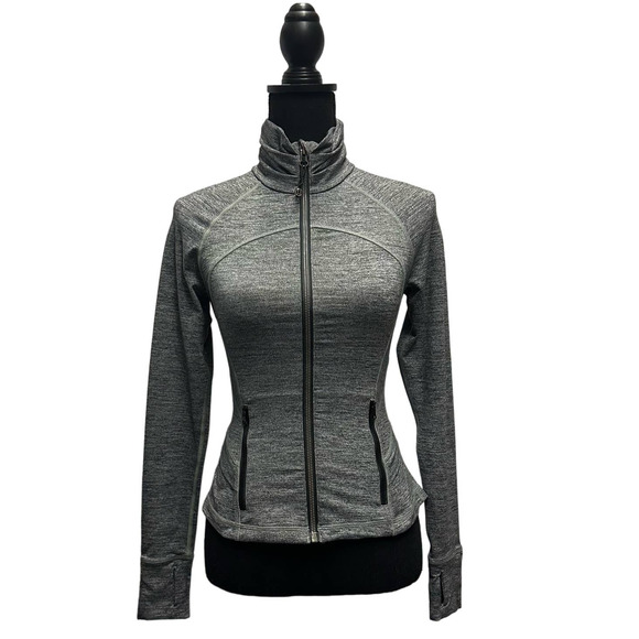 lululemon athletica Jackets & Blazers - Lululemon Athletica Define Gray Heather Jacket Sz 2
